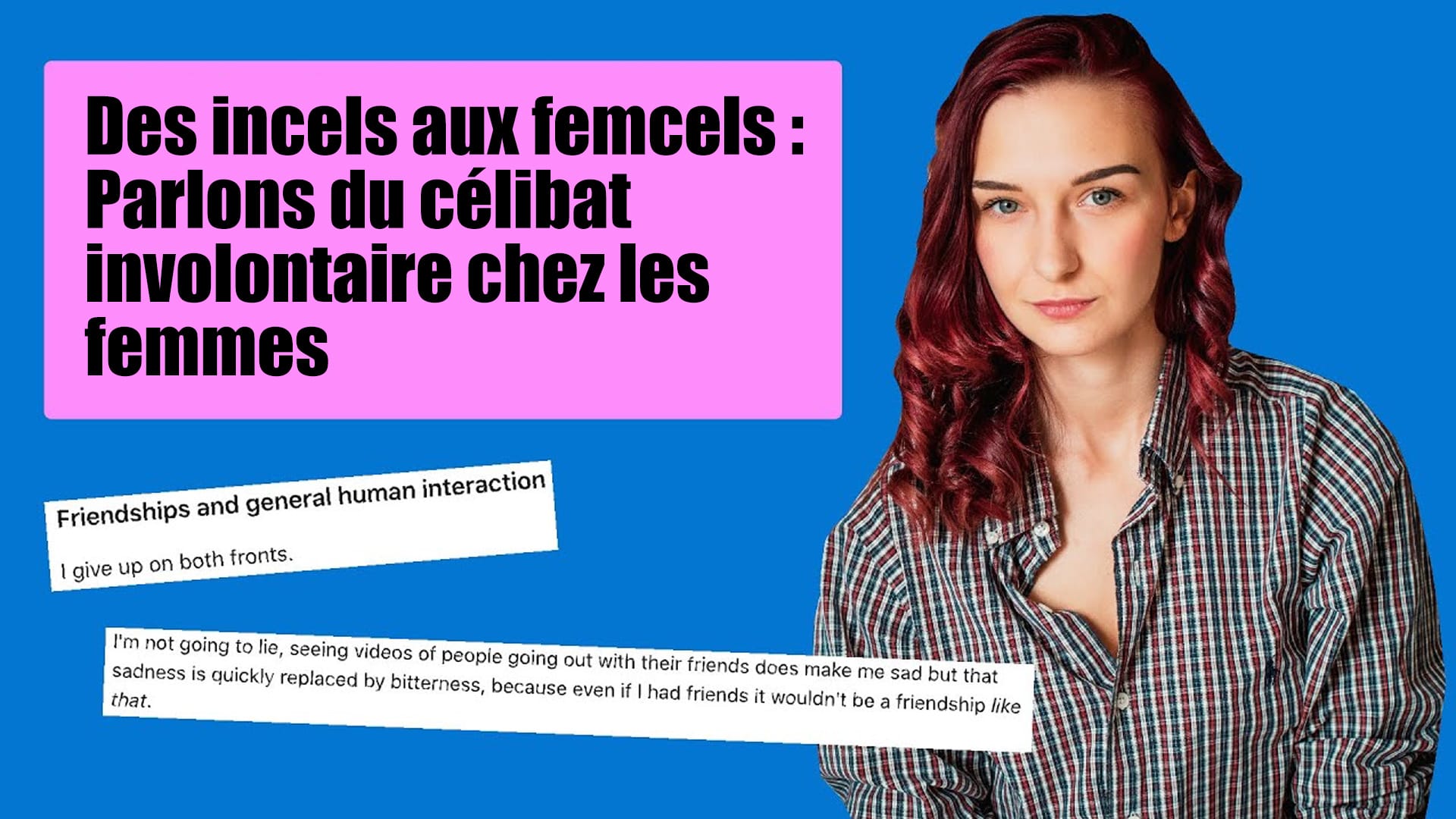 Des incels aux femcels : Parlons du célibat involontaire chez les femmes